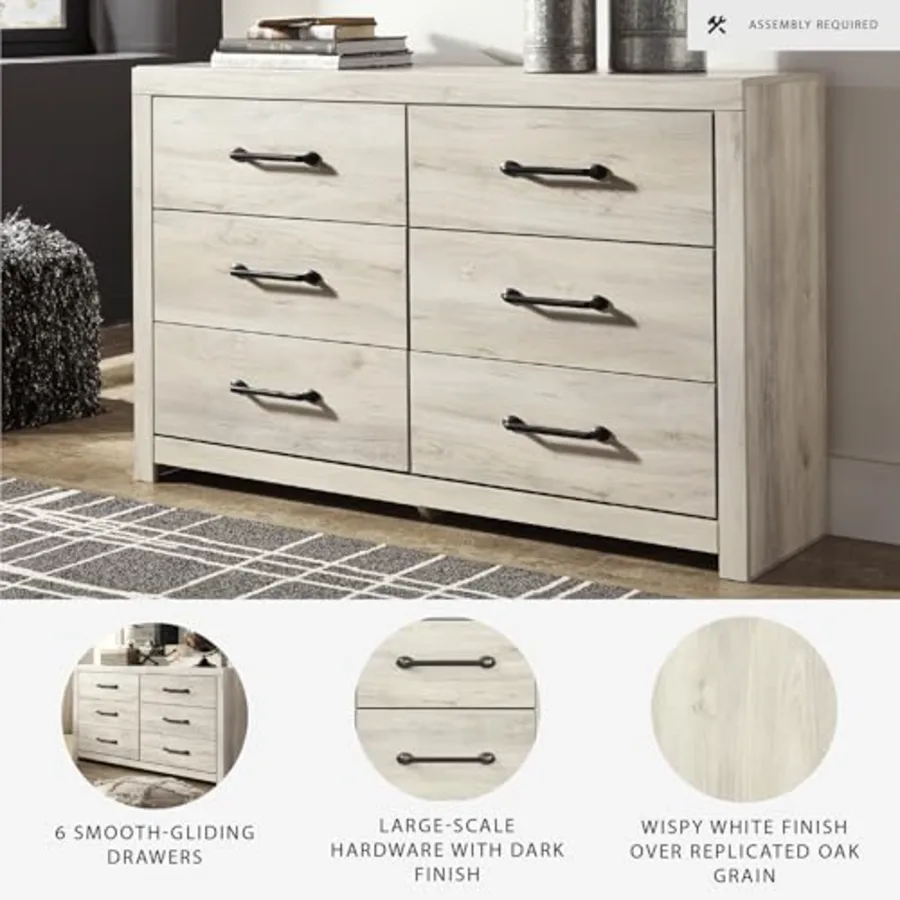 Cambeck 6 Drawer Dresser view 4