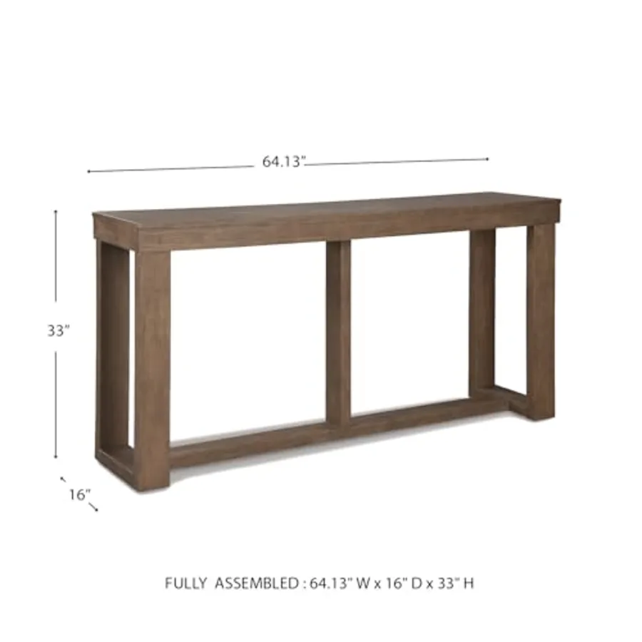 Cariton Sofa Console Table Behind Sofa view 3