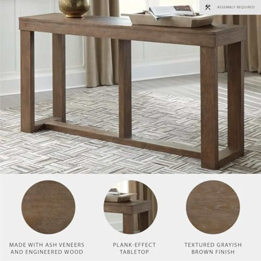 Cariton Sofa Console Table Behind Sofa view 4