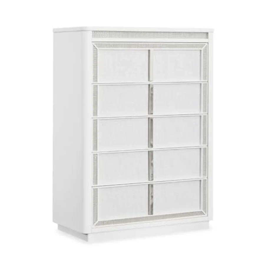 Chalanna Contemporary Chest of Drawers with Felt-Lined Top