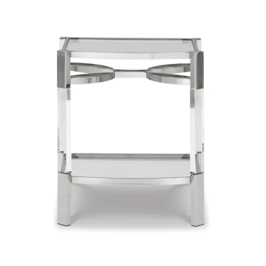 Chaseton Modern Glam Accent End Table