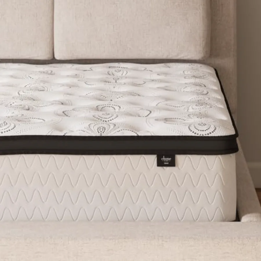 Chime Hybrid King 12" Mattress with Gel Memory Foam view 4