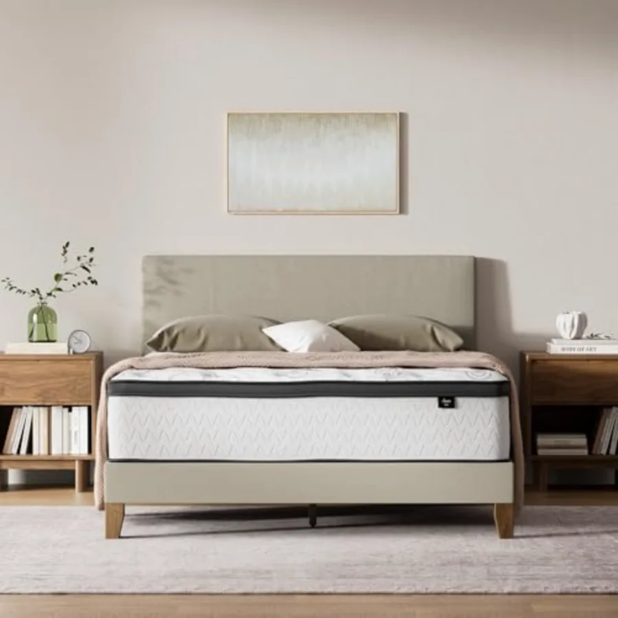 Chime Hybrid King 12" Mattress with Gel Memory Foam