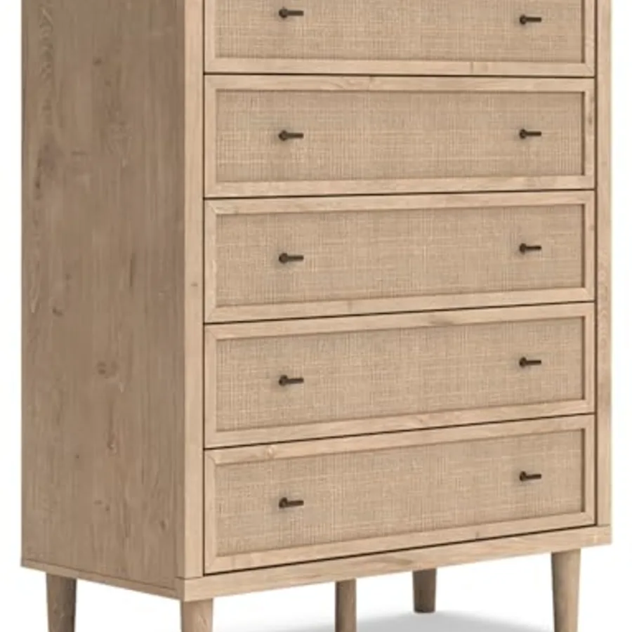 Cielden 5-Drawer Tall Dresser
