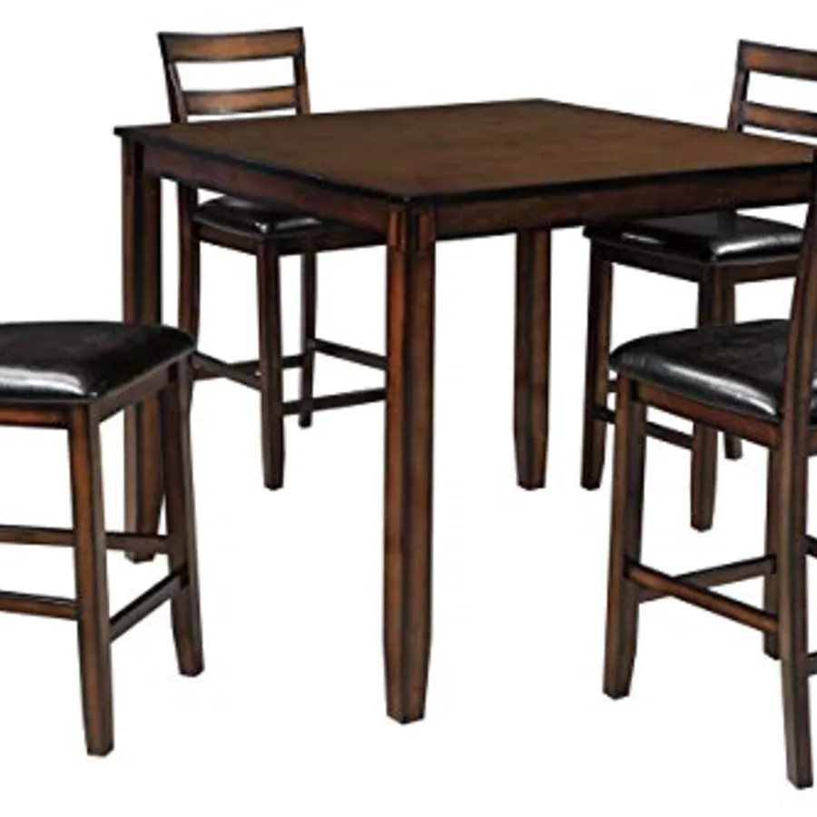 Coviar 5 Piece Counter Height Dining Set