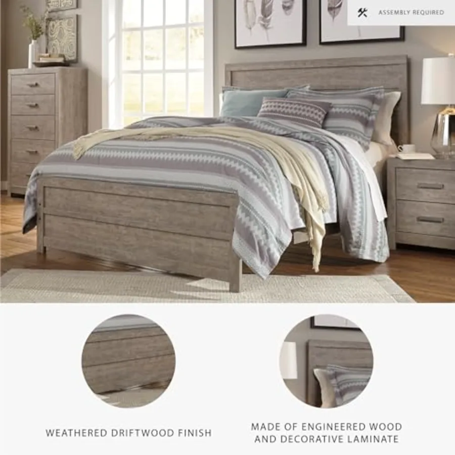 Culverbach Farmhouse Queen Panel Bed view 4