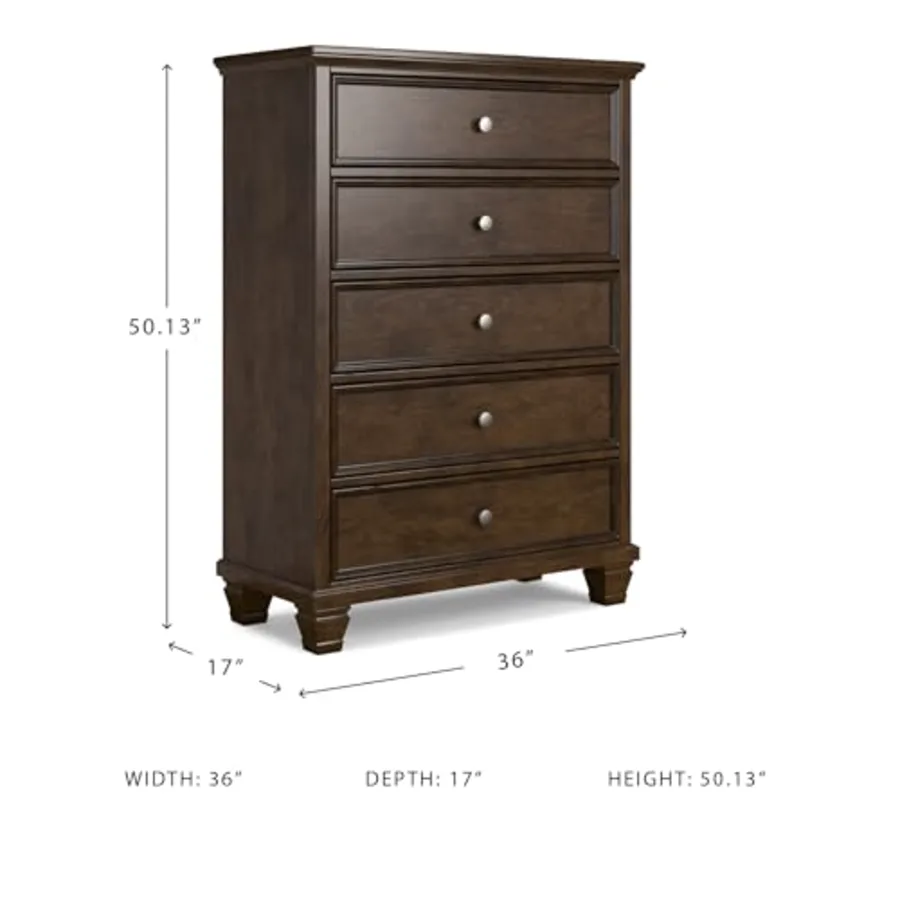 Danabrin 5 Drawer Chest of Drawers view 3