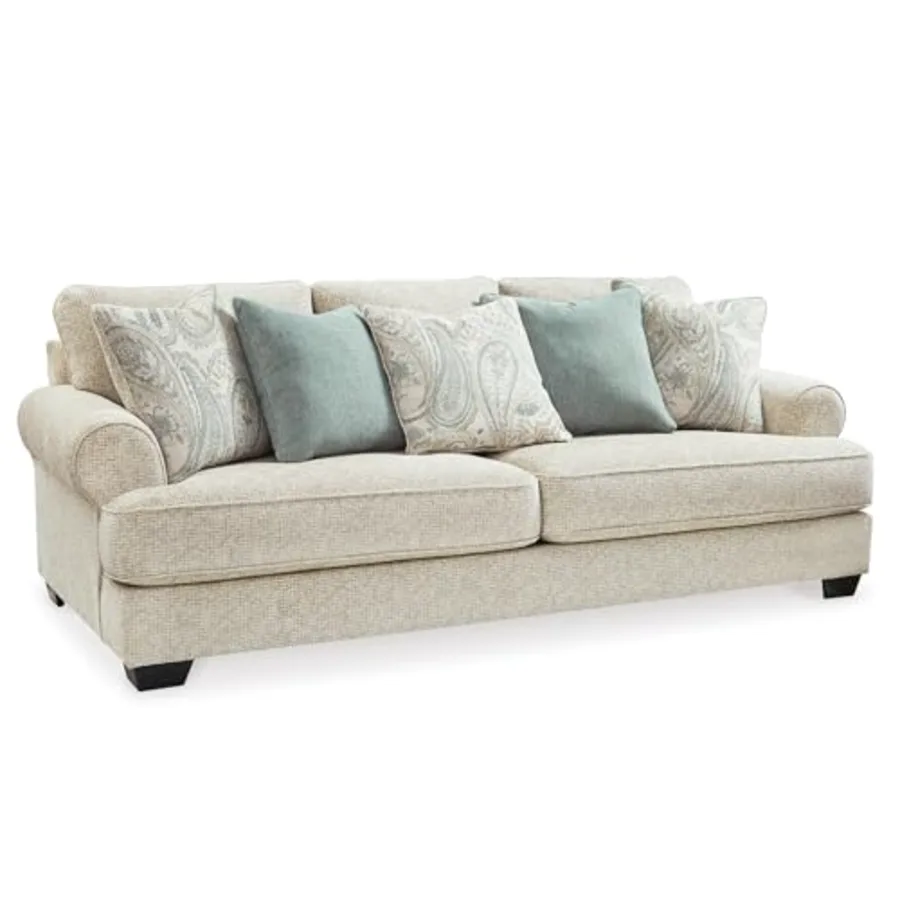 Deep Seat Chenille Sofa