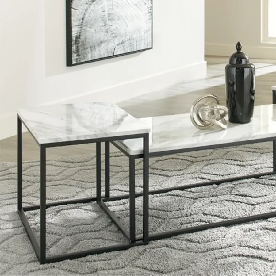 Donnesta 3 Piece Nesting Coffee Table Set view 2