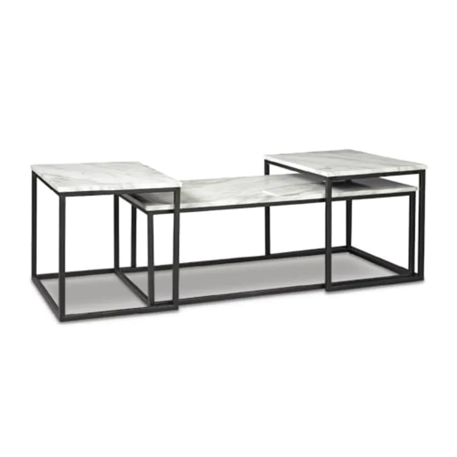 Donnesta 3 Piece Nesting Coffee Table Set