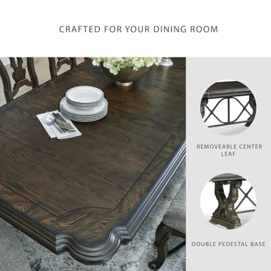 Double Pedestal Dining Table view 5