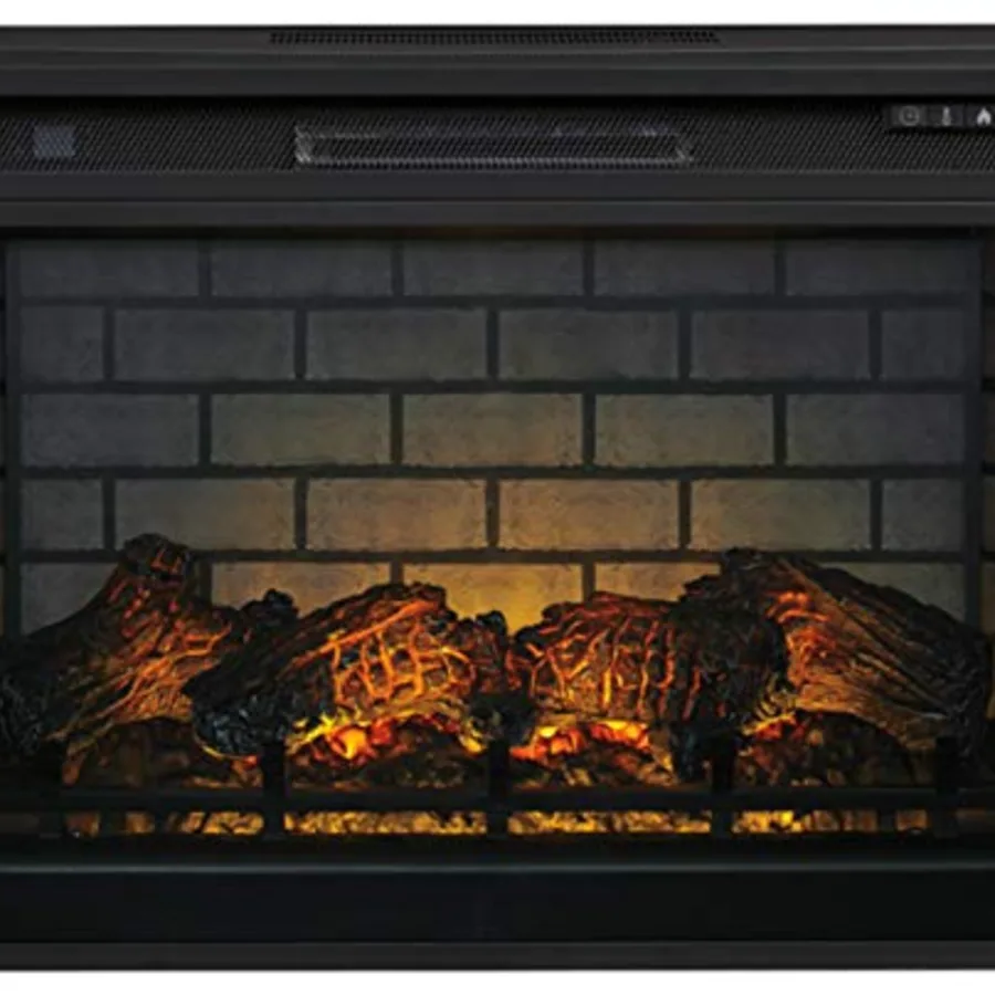 Electric Infrared Fireplace Insert with LED view 5