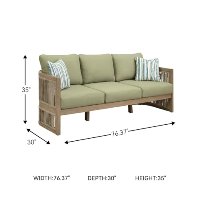 Eucalyptus Outdoor Sofa view 3