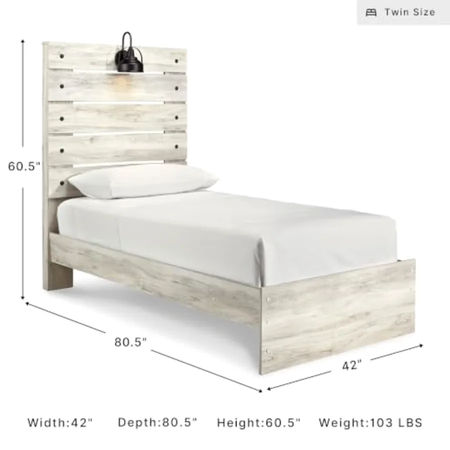 Farmhouse Twin Panel Bed view 2