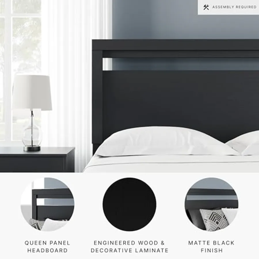 Finch Modern Queen Panel Headboard view 4