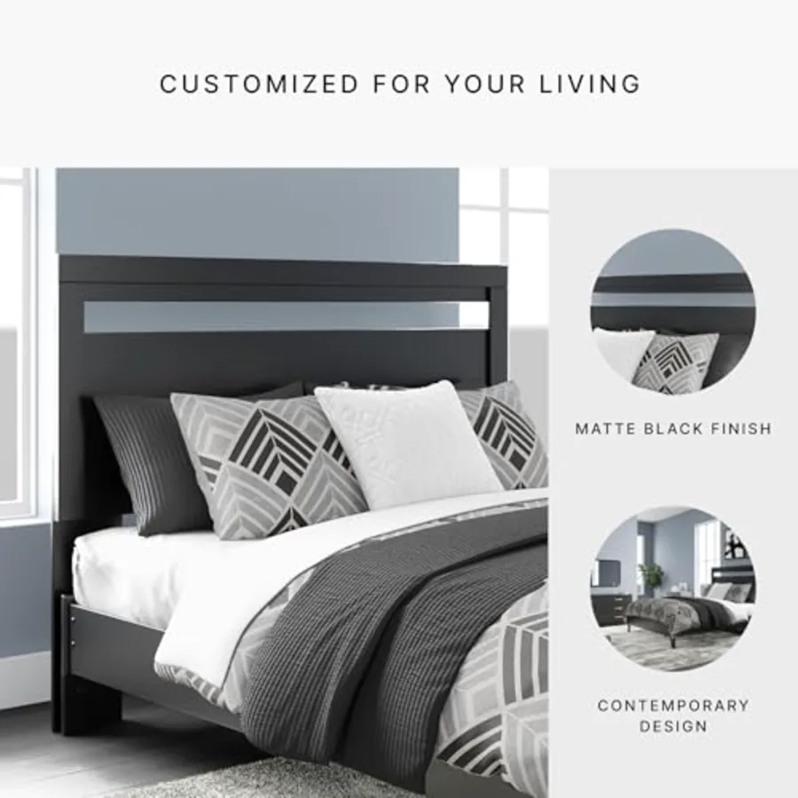Finch Modern Queen Panel Headboard view 5