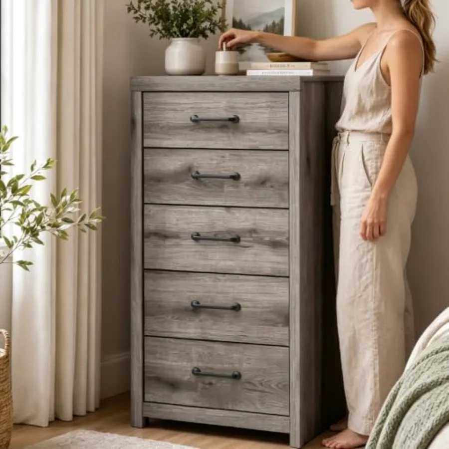 Fondenlane Tall 5 Drawer Chest view 2