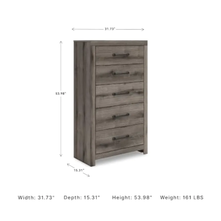 Fondenlane Tall 5 Drawer Chest view 3