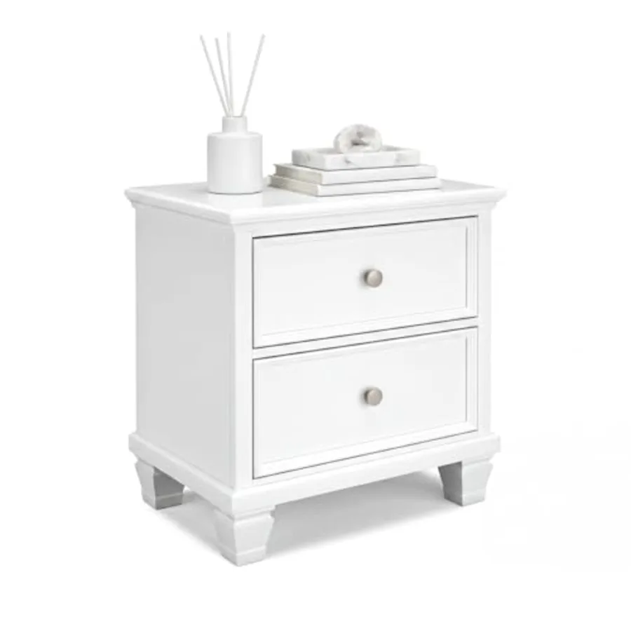 Fortman White Nightstand
