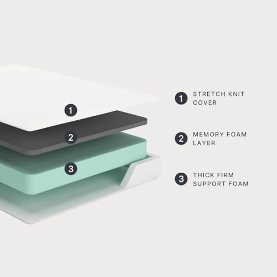 Full Size Chime 8 Inch Medium Firm Gel Memory Foam Mattress view 3