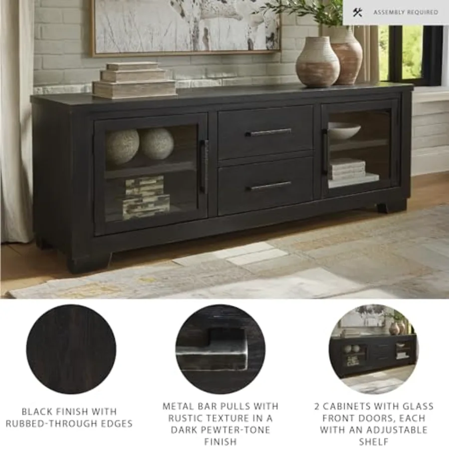 Galliden 80" TV Stand view 3