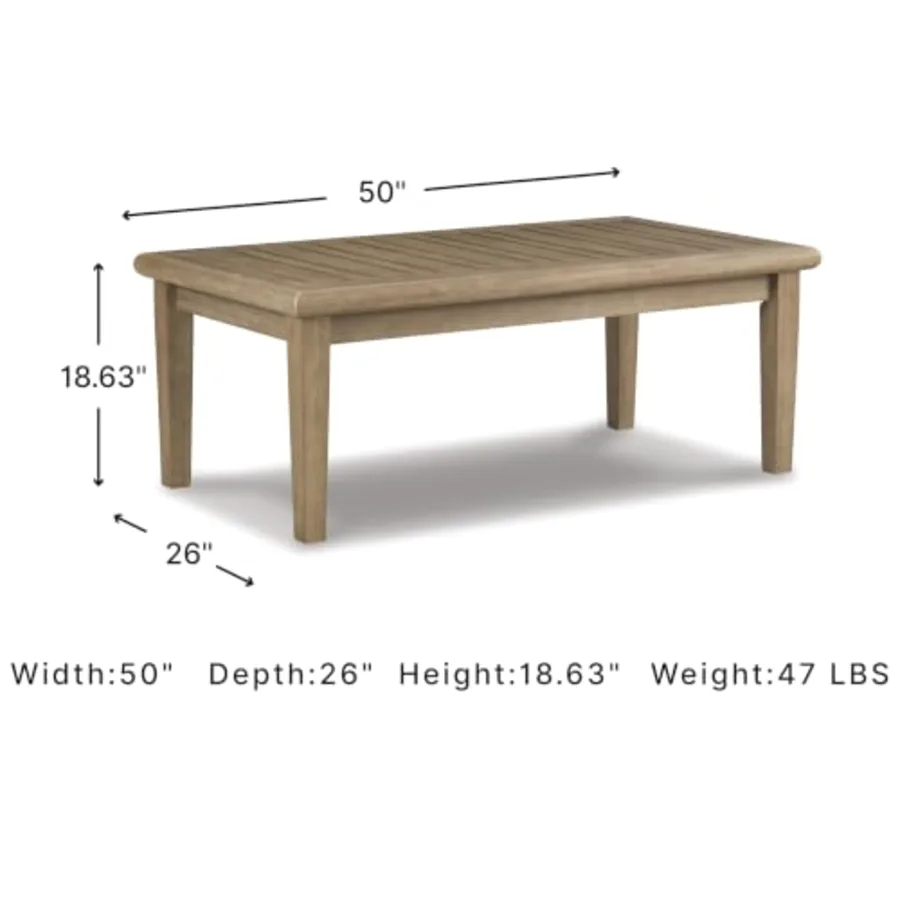 Gerianne Outdoor Coffee Table view 3