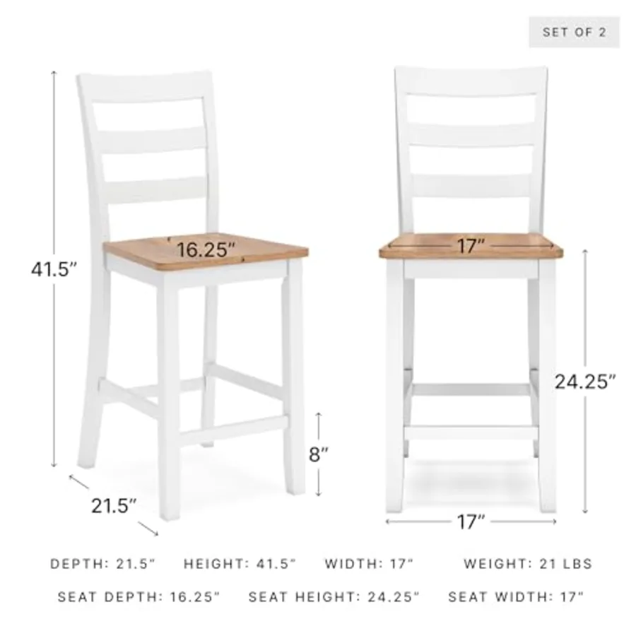 Gesthaven Counter Height Bar Stools view 3