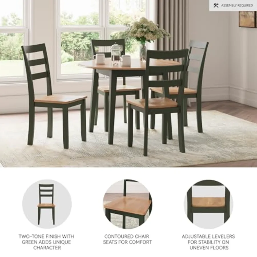 Gesthaven Green Dining Chairs Set of 2 view 4