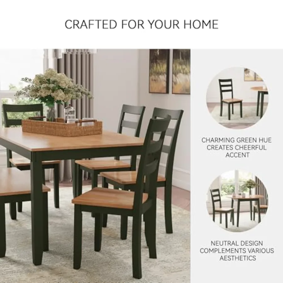Gesthaven Green Dining Chairs Set of 2 view 5