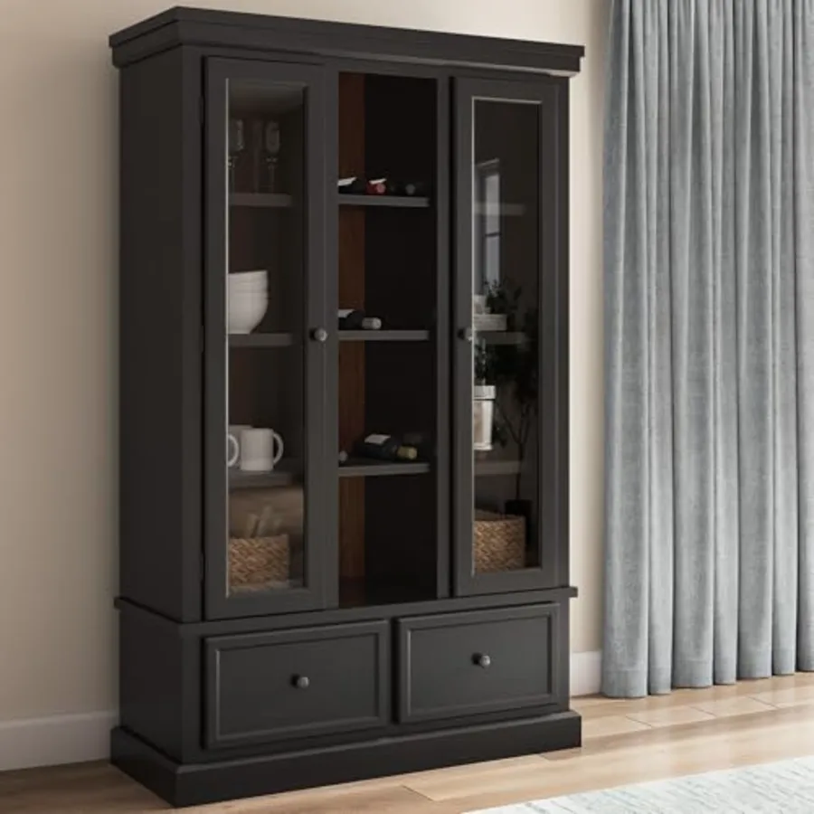Glass Curio Cabinet view 2