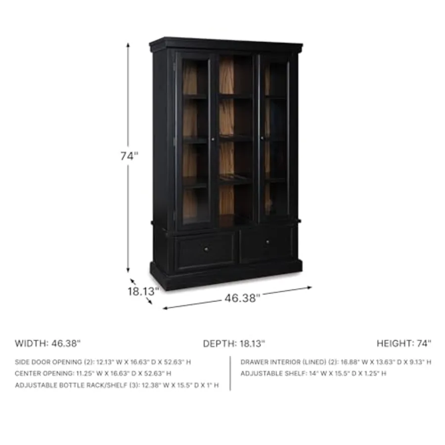 Glass Curio Cabinet view 3