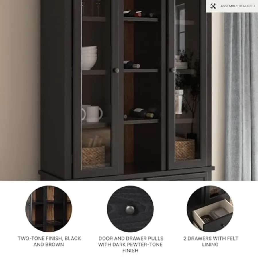 Glass Curio Cabinet view 4