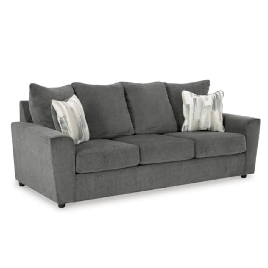 Gray Chenille Sofa