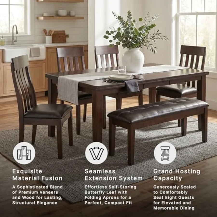 Haddigan Dining Room Extension Table view 4