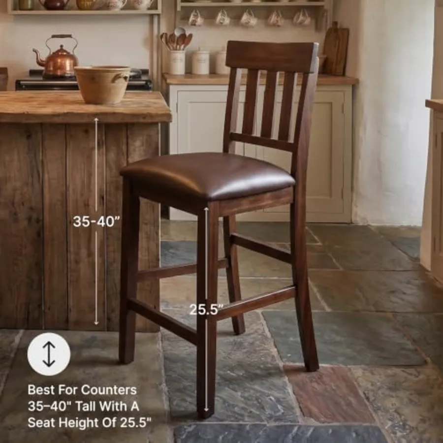 Haddigan Upholstered Barstool view 4