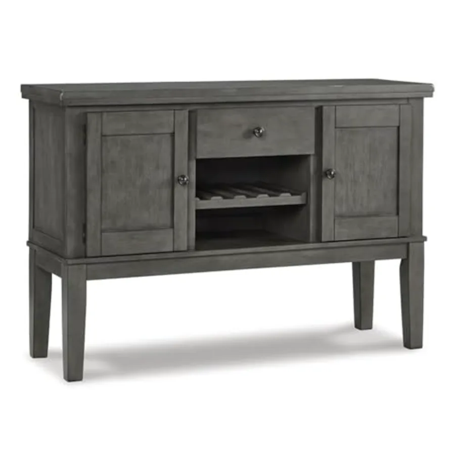 Hallanden Dining Room Server with Wine Rack view 4