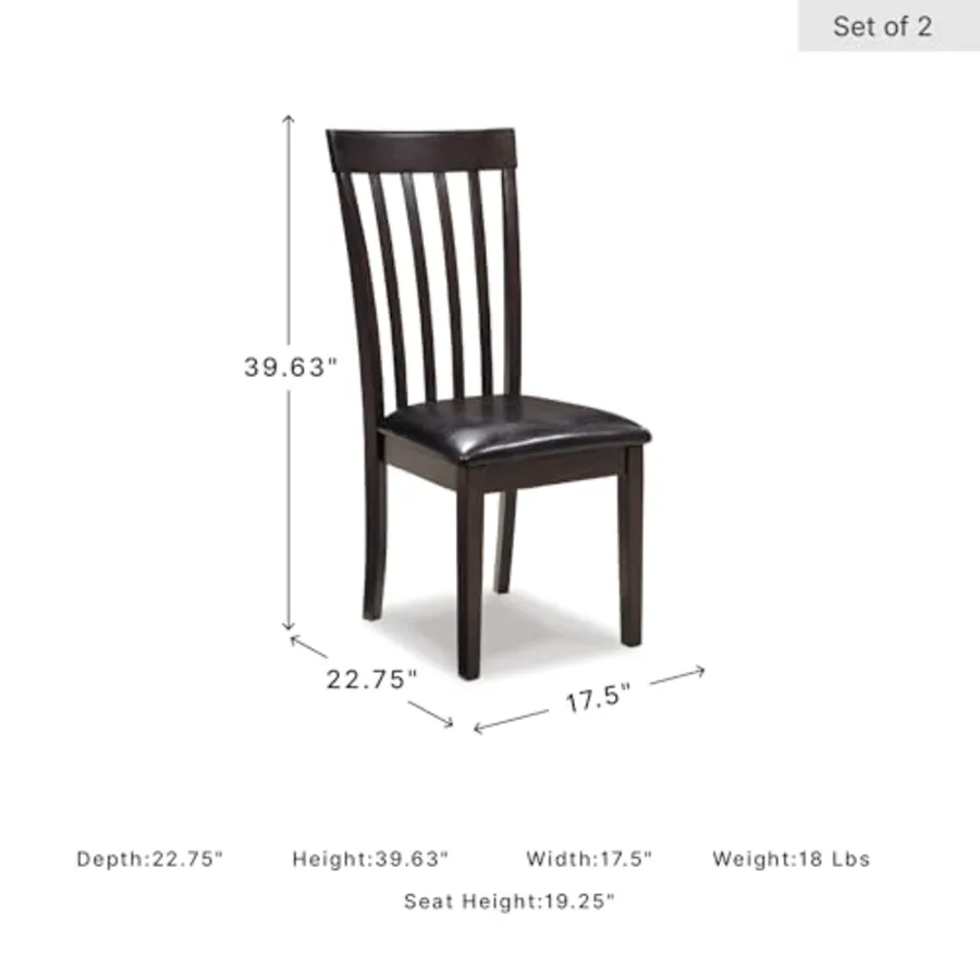 Hammis Rake Back Dining Room Chair view 3