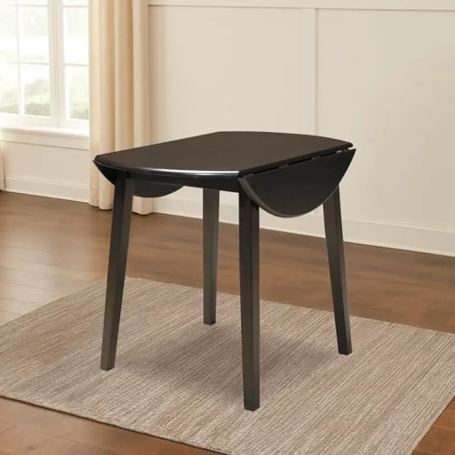 Hammis Round Dining Room Drop Leaf Table view 2