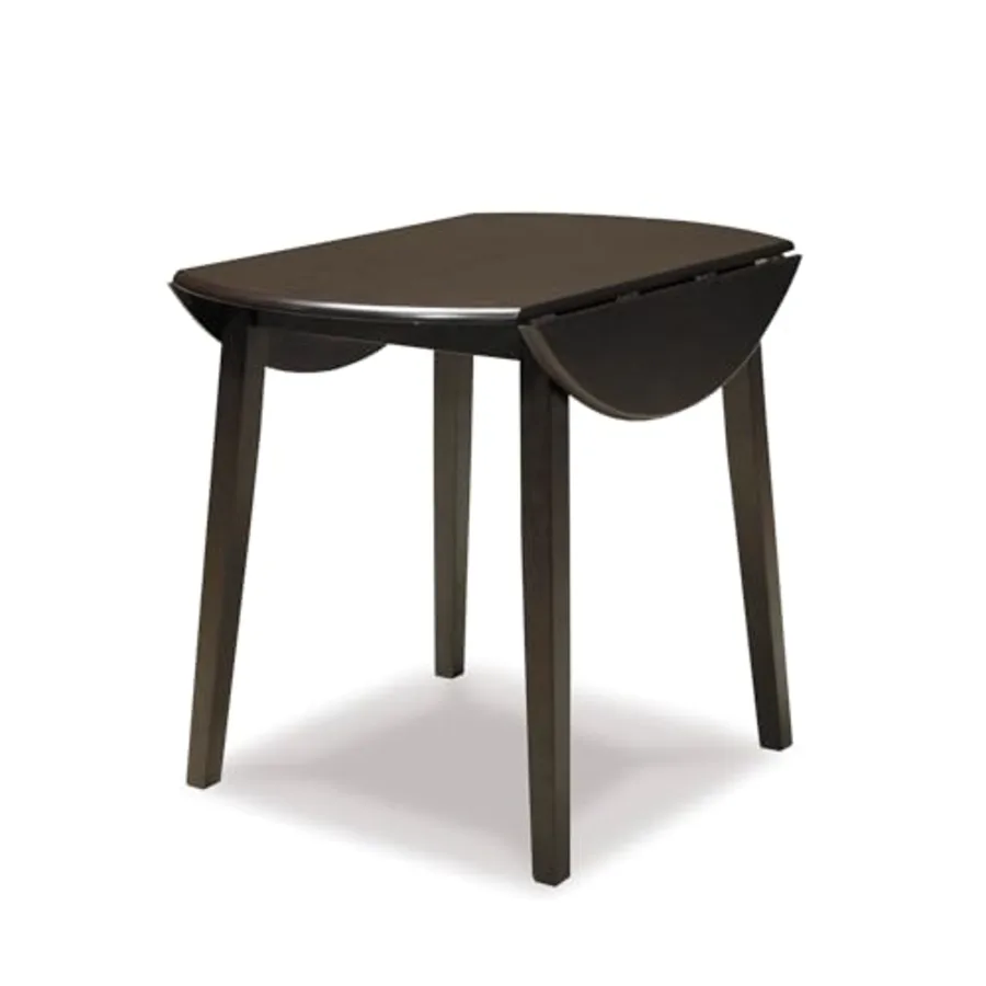 Hammis Round Dining Room Drop Leaf Table