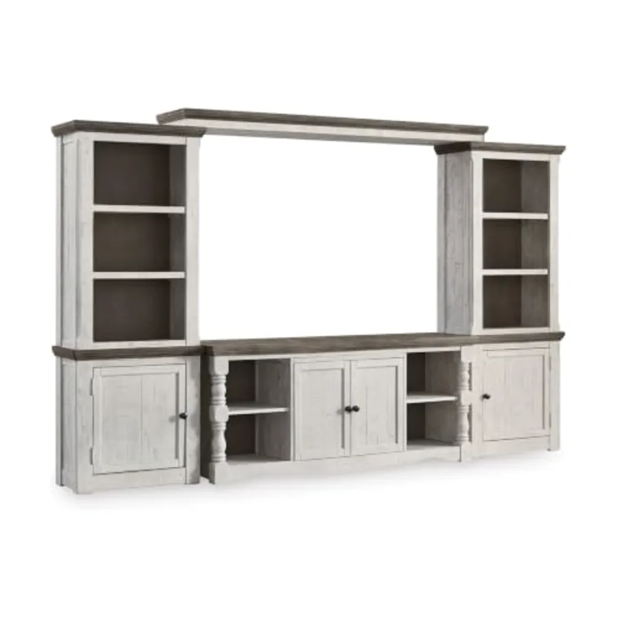 Havalance 4-Piece Entertainment Center Wall Unit