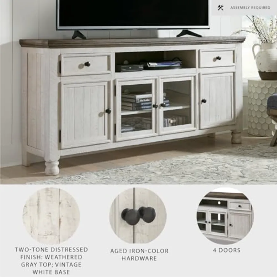 Havalance Farmhouse TV Stand view 3