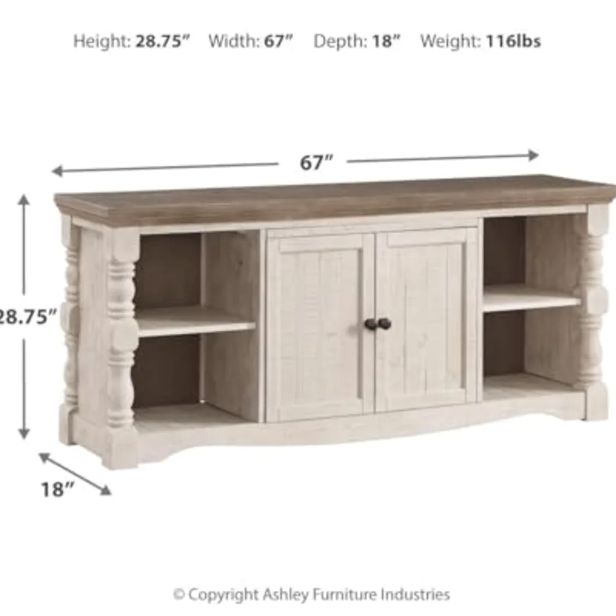 Havalance Farmhouse TV Stand Fits TVs up to 65" view 2