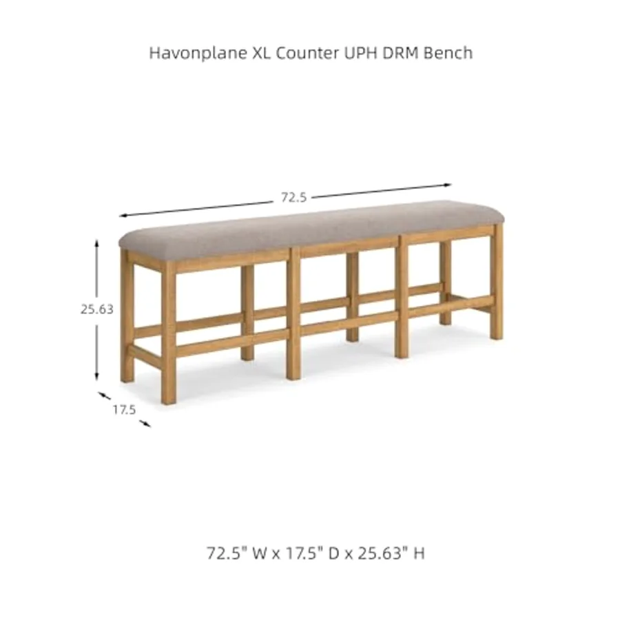 Havonplane Counter Height Dining Bench view 2