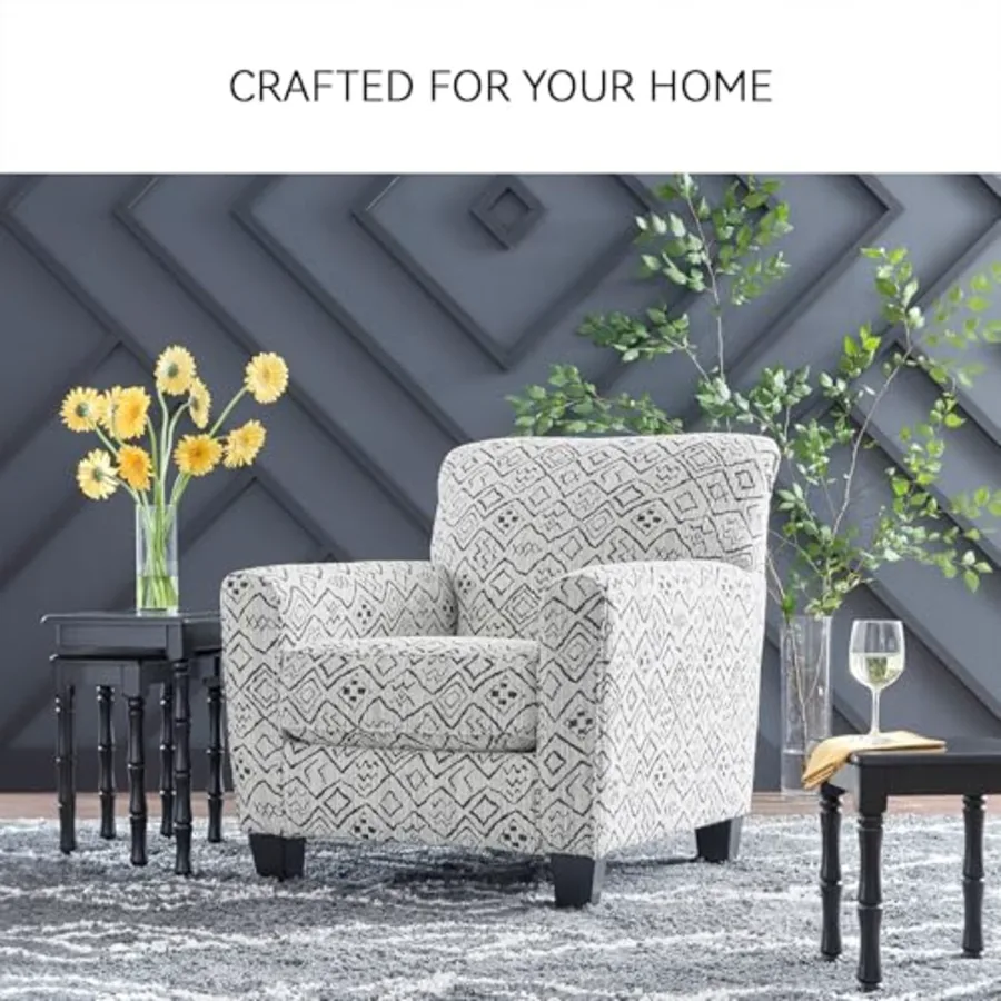 Hayesdale Modern Accent Chair with Removable Cushions view 5