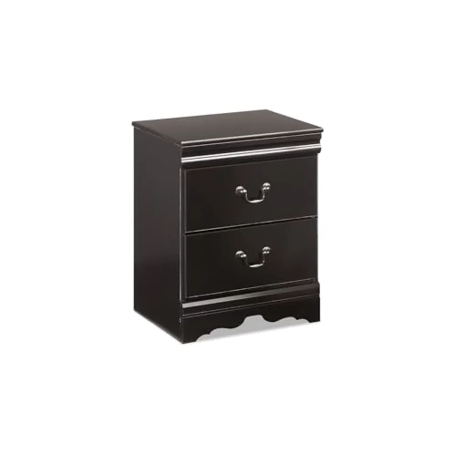 Huey Vineyard Traditional 2 Drawer Nightstand