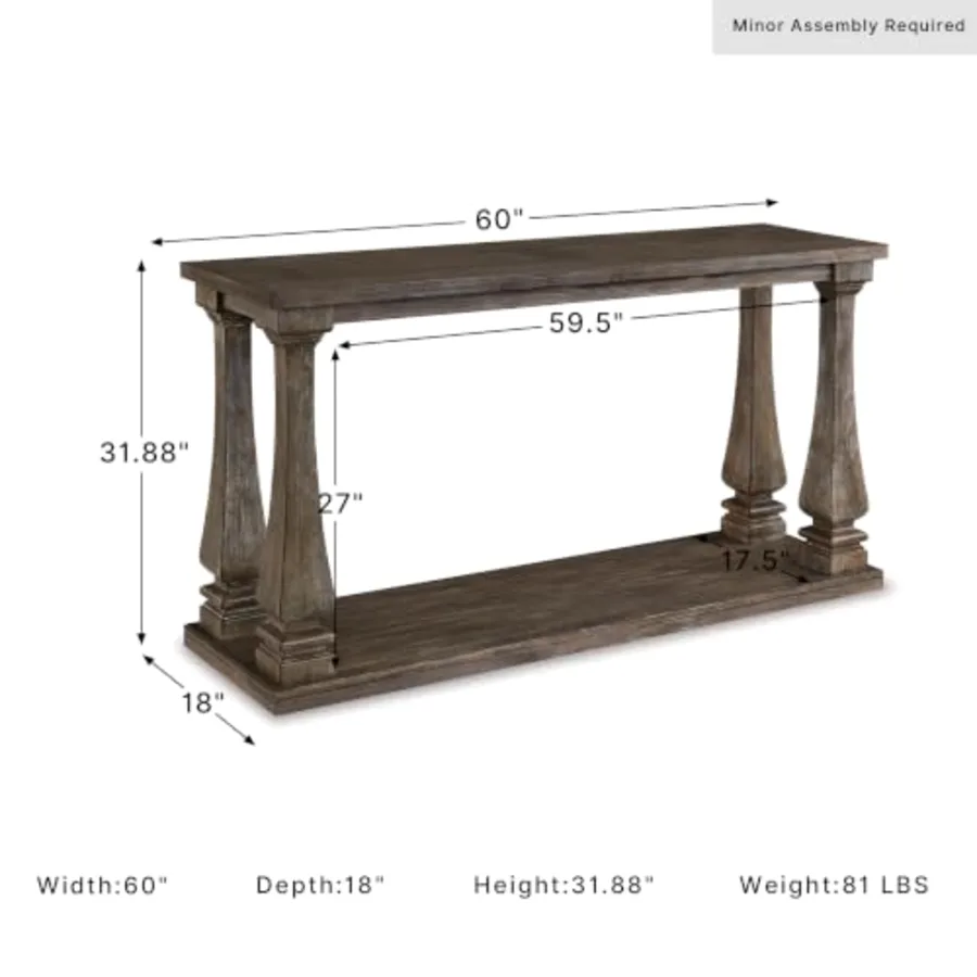 Johnelle Casual Sofa Table view 3