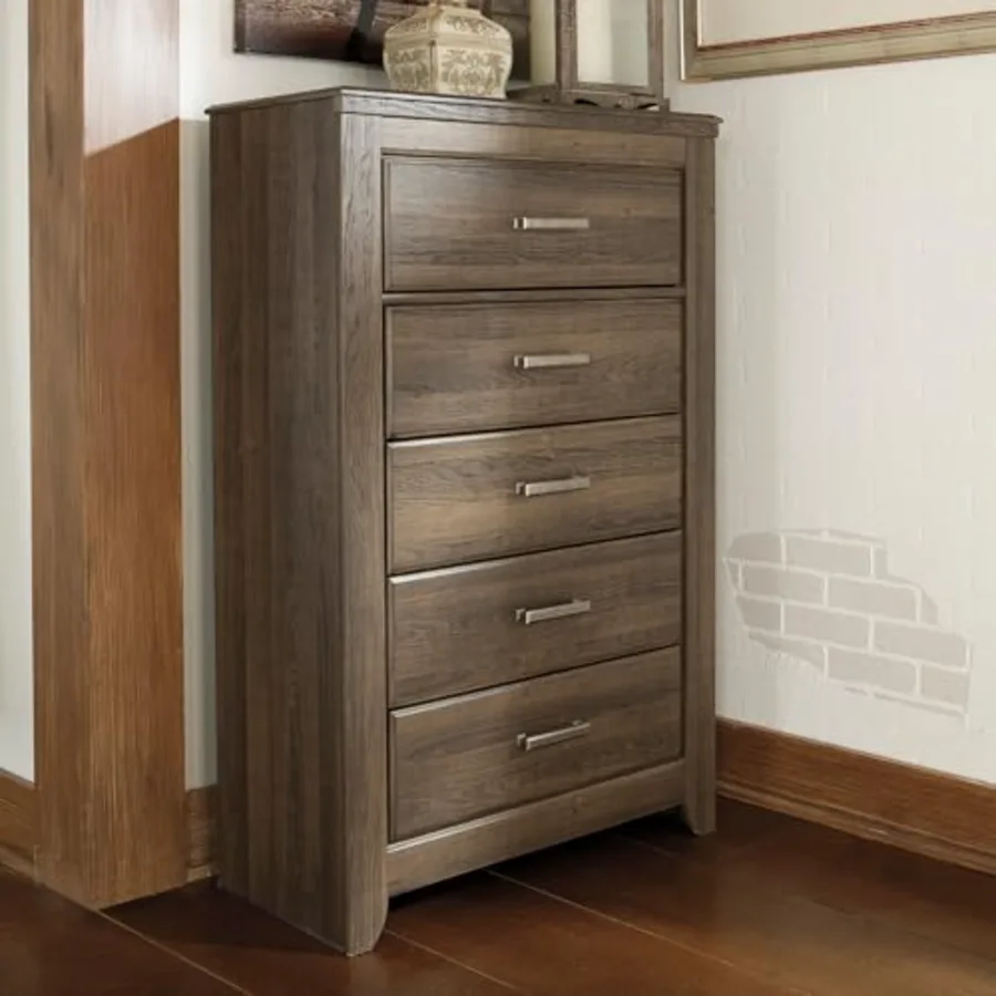 Juararo Rustic 5 Drawer Chest of Drawers view 2