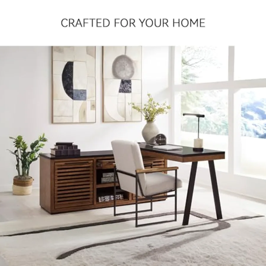 Kallari Casual Credenza with Anti-Tipping and Adjustable Shelf view 5