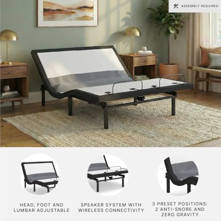 King Adjustable Bed Frame view 4