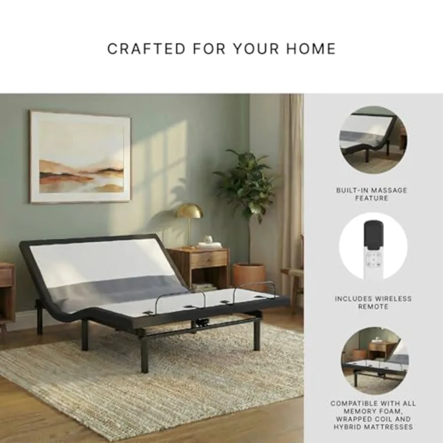 King Adjustable Bed Frame view 5